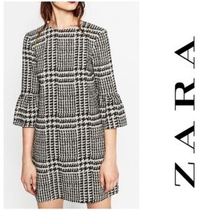 ZARA Houndstooth dress